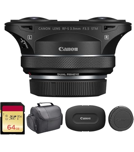 Amazon.com : Canon RF-S3.9mm F3.5 STM Dual Fisheye : Electronics